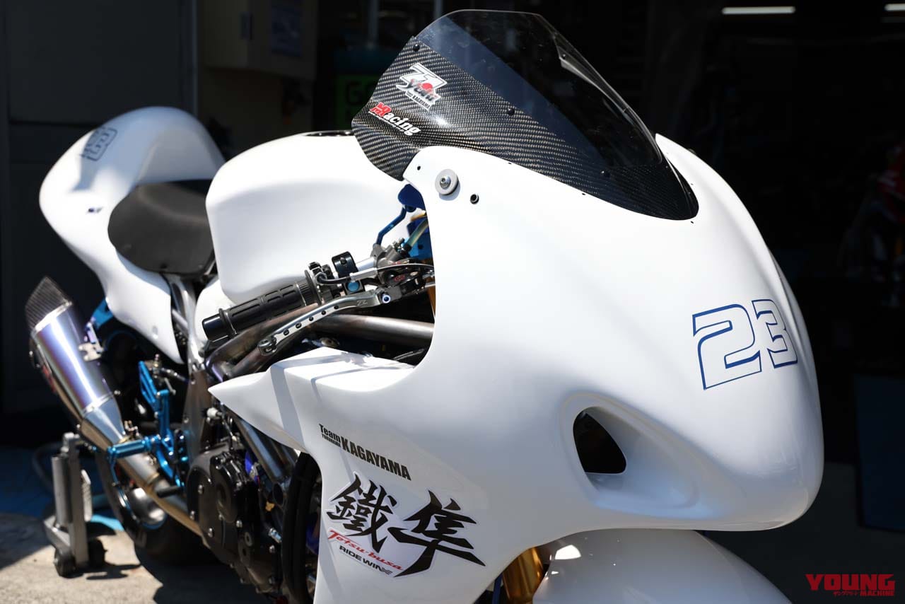 鐵隼|チーム加賀山|ハヤブサ||誰も見たことないハヤブサ、完成間近!! チーム加賀山オリジナルマシン“鐵隼(テツブサ)” の全貌とは