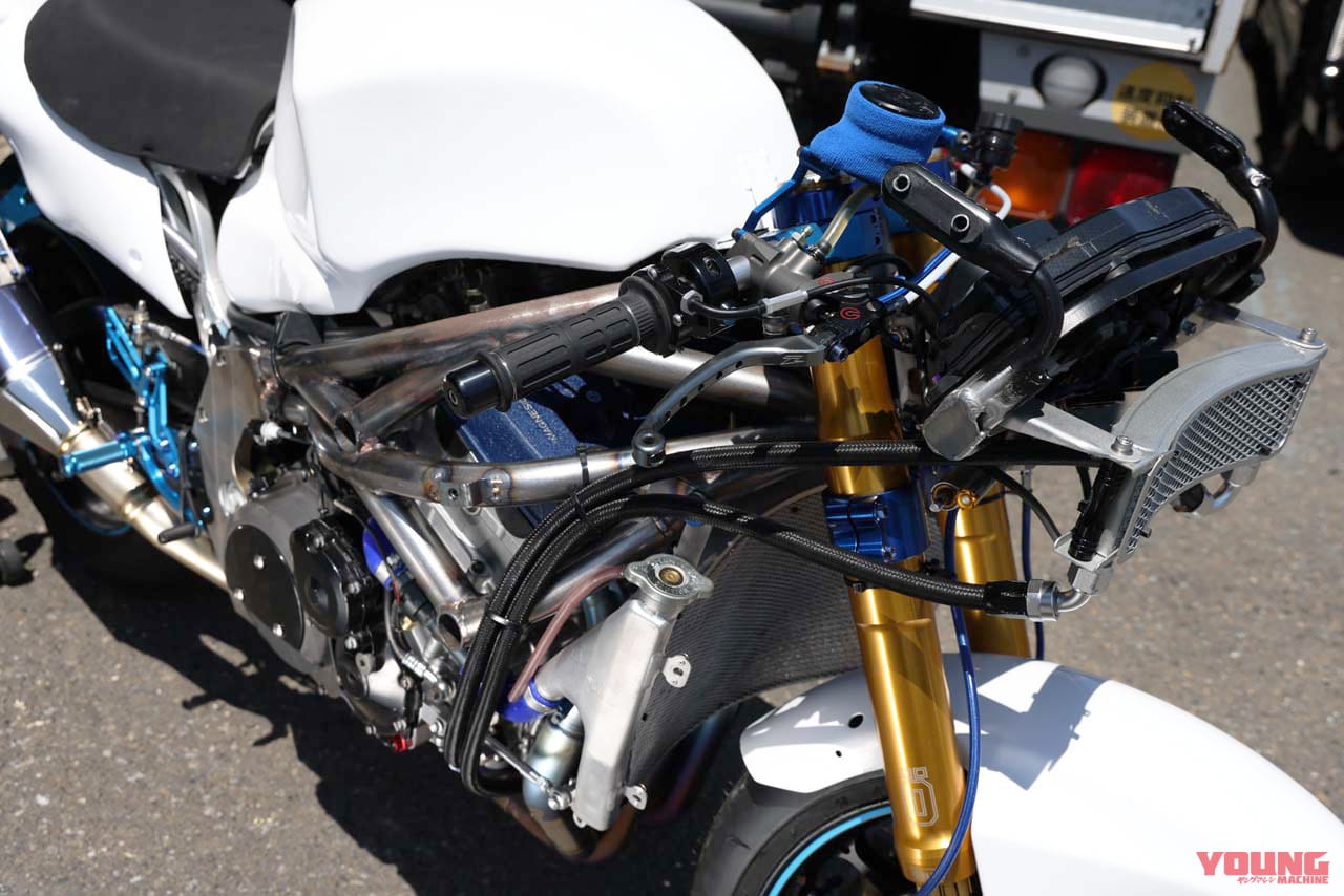 |誰も見たことないハヤブサ、完成間近!! チーム加賀山オリジナルマシン“鐵隼(テツブサ)” の全貌とは