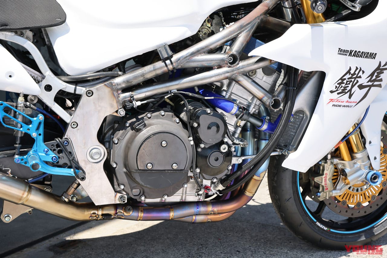 |誰も見たことないハヤブサ、完成間近!! チーム加賀山オリジナルマシン“鐵隼(テツブサ)” の全貌とは