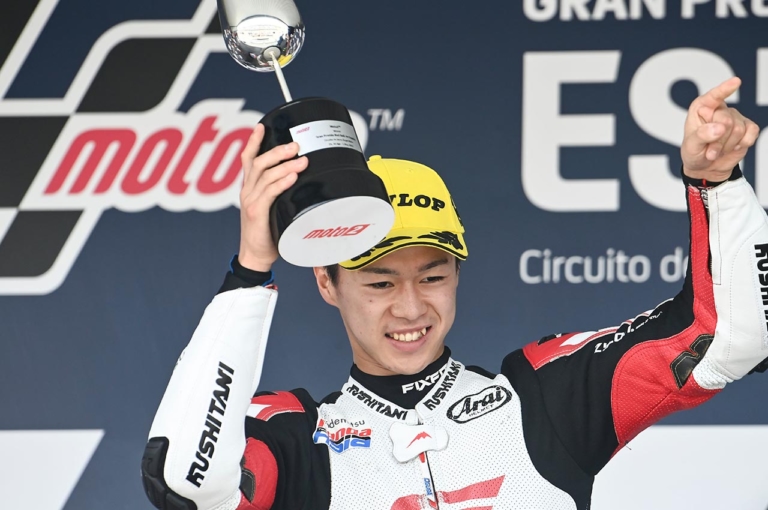 Moto2 小椋藍 初勝利