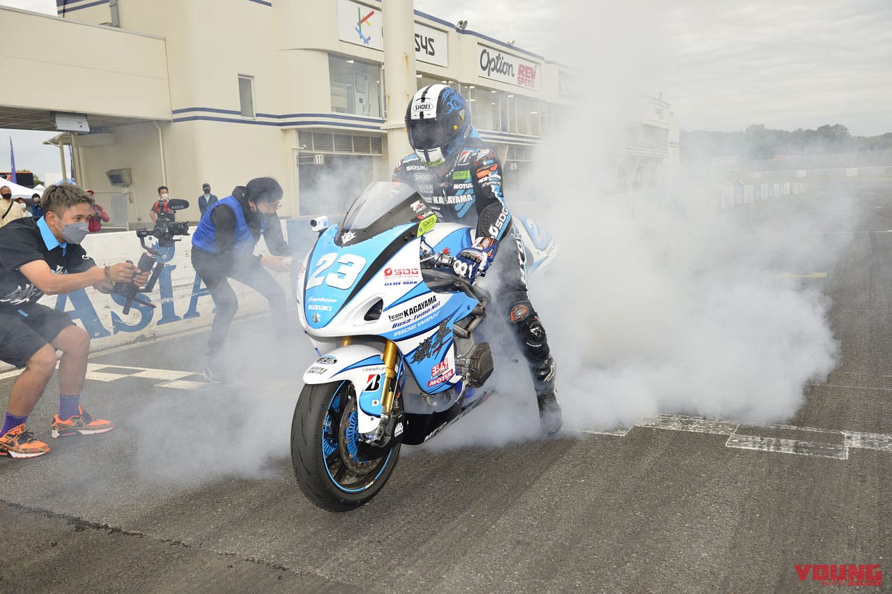 |チーム加賀山オリジナルマシン「鐵隼(テツブサ)」、テイストオブツクバの初陣を2位表彰台で飾る!