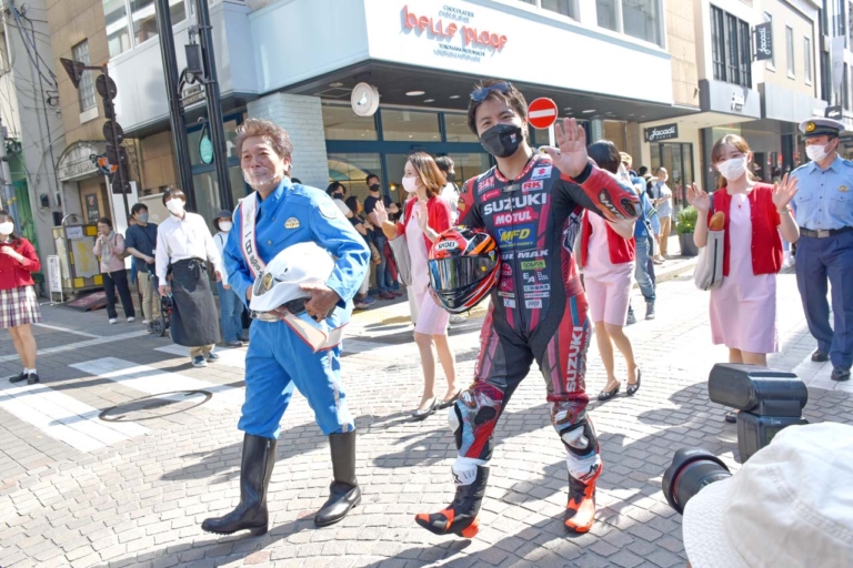 加賀山就臣|横浜・元町|一日警察署長|渡辺一樹|レース本番まであと3日! チーム加賀山のオリジナルマシン“鐵隼(テツブサ)”の完成版を大予想