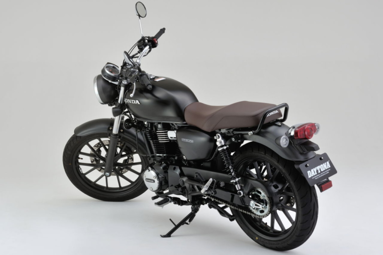 デイトナ|GB350/S|ローダウンキット|デイトナからGB350/S用のローダウンキットが登場! ショートスタンド付き/スロットルケーブルも発売