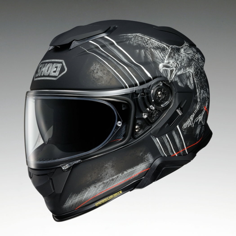 SHOEI GT-Air II UBIQUITY|カラスの神聖さを精緻なタッチで描く……SHOEI「GT-Air II ユビキティ」受注期間限定発売