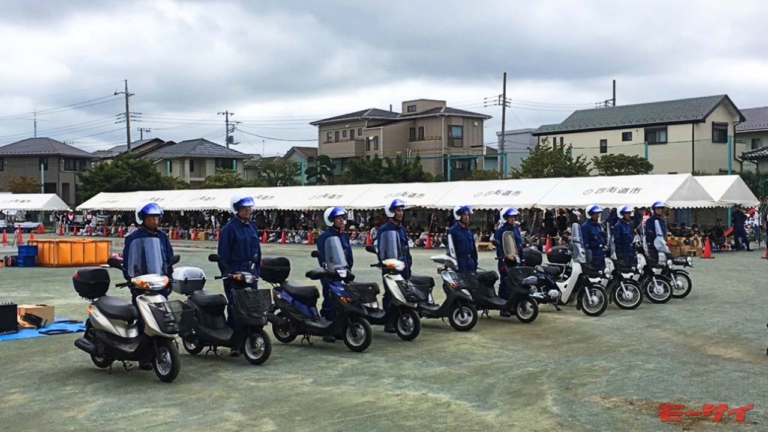 原付で災害現場に向かうバイク隊！ 千葉県四街道市で活動する「防災バイク隊」とは？