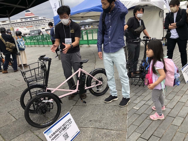 カワサキ|ノスリス|試乗会|2日間で600人が試乗! カワサキの電動3輪ビークル「noslisu(ノスリス)」が試乗会でモテモテだったッ!