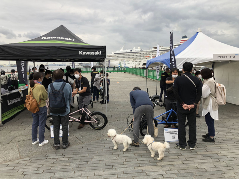 カワサキ|ノスリス|試乗会|2日間で600人が試乗! カワサキの電動3輪ビークル「noslisu(ノスリス)」が試乗会でモテモテだったッ!