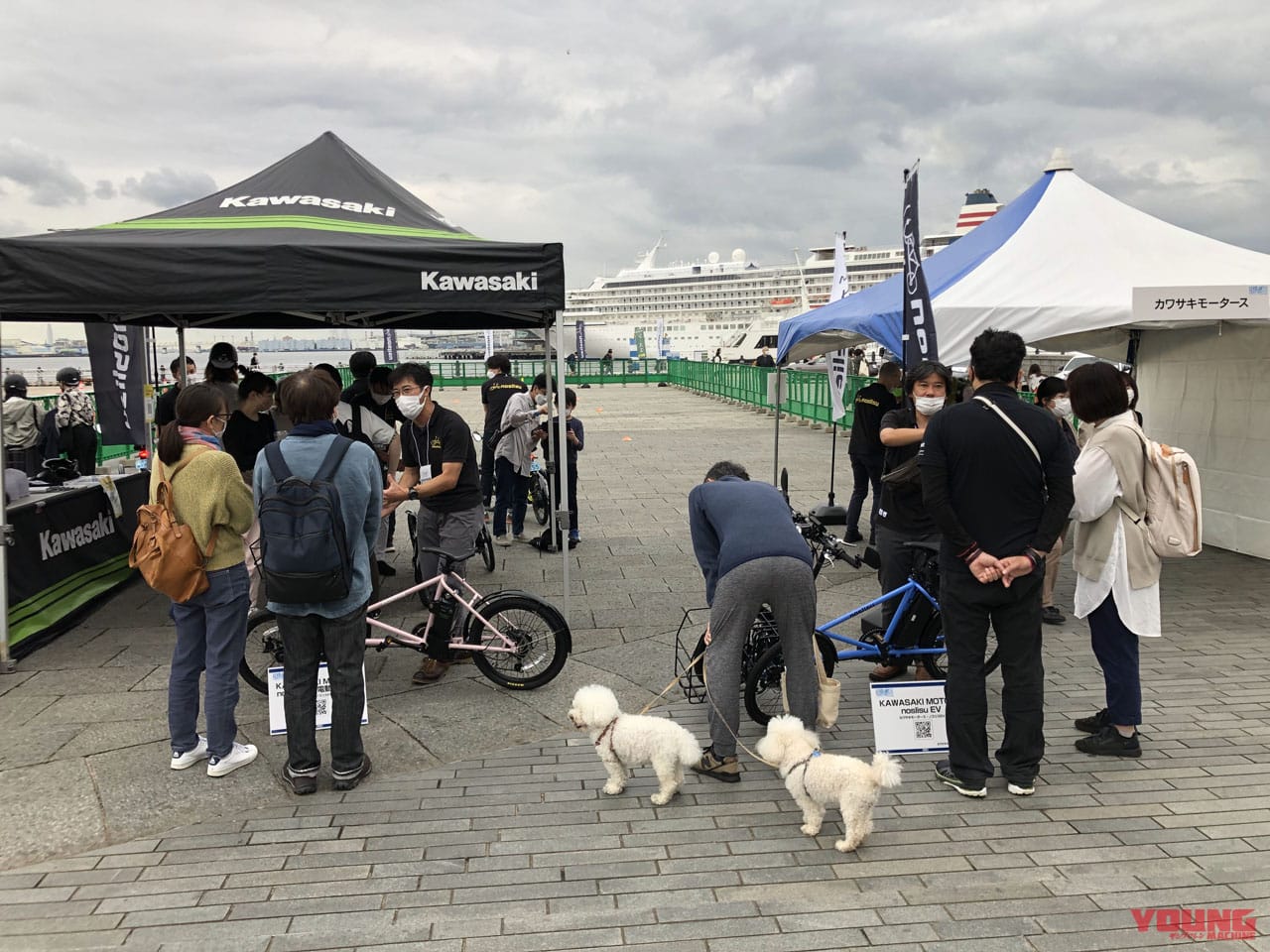 |2日間で600人が試乗! カワサキの電動3輪ビークル「noslisu(ノスリス)」が試乗会でモテモテだったッ!