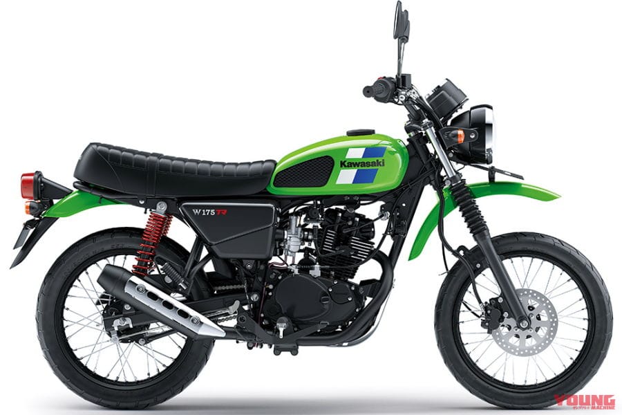 |30万円クラスの軽二輪! カワサキ「W175 SE/W175カフェ/W175TR SE」の2023年モデルが登場【海外】