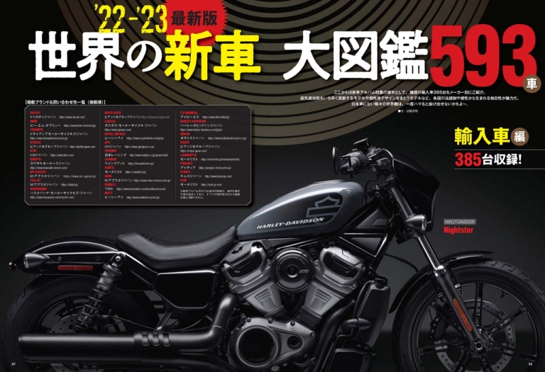 ヤングマシン2022年7月号(5月24日発売)|最新版『世界の新車大図鑑』その数593車!! ワークマン最新グッズもあるヨ【ヤングマシン2022年7月号は5/24発売】