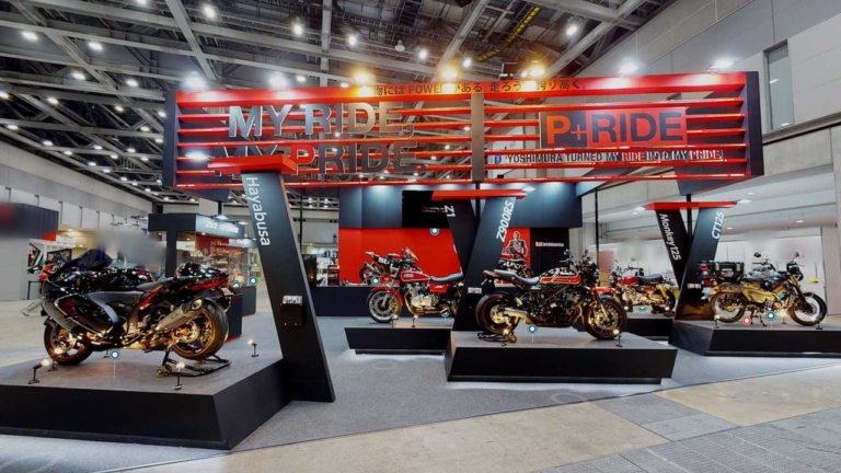 まるでストリートビュー?! 2022東京モーターサイクルショーを再現した『ヨシムラVRブース』公開
