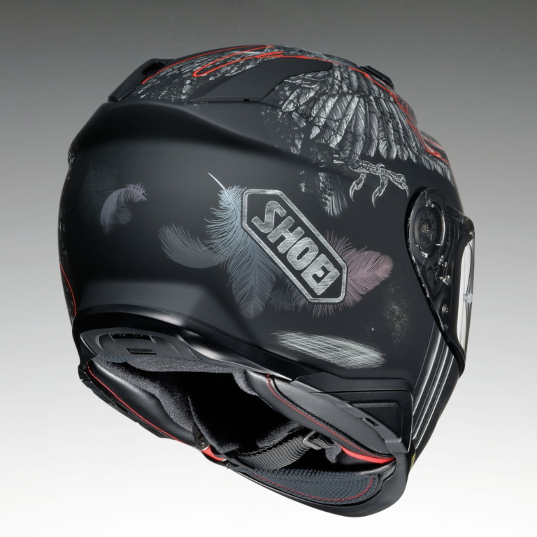 SHOEI GT-Air II UBIQUITY|カラスの神聖さを精緻なタッチで描く……SHOEI「GT-Air II ユビキティ」受注期間限定発売