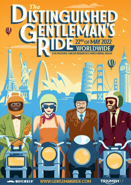 The Distinguished Gentleman’s Ride（DGR） ディスティングイッシュド・ジェントルマンズ・ライド
