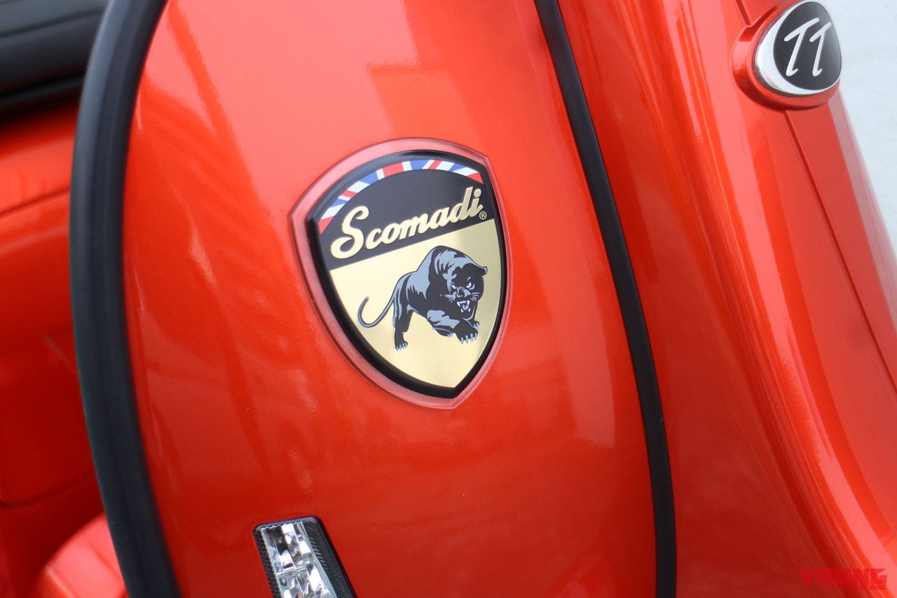 SCOMADI TURISMO TECHNICA 125|スコマディ ツーリスモテクニカ125|英国の新ブランド「スコマディ」が日本上陸! レトロスタイルだけど、スポーティだしギミックも満載!