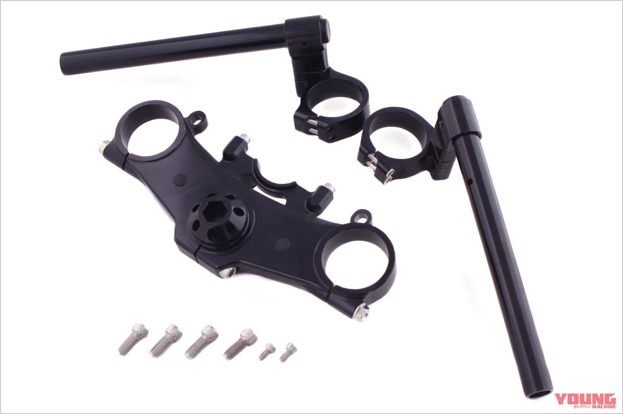 アクティブ 車種専用セパレートハンドルキット|カワサキZ900RSシリーズ・カスタムパーツカタログ〈バックステップ/ハンドルバー/スイングアームetc. #2〉