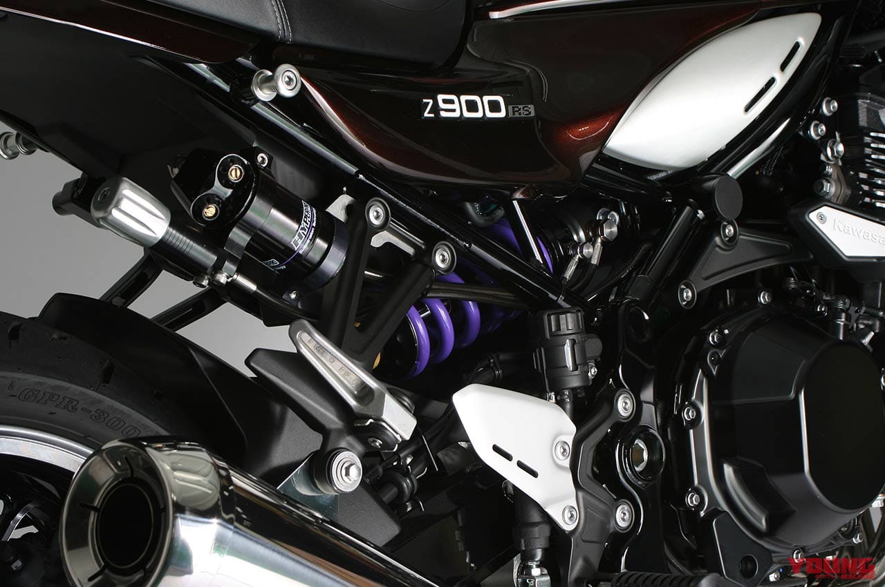 |Z900RSシリーズ・カスタムパーツカタログ〈サスペンション&ブレーキ#2|アクティブ/プロト/YSS etc.〉