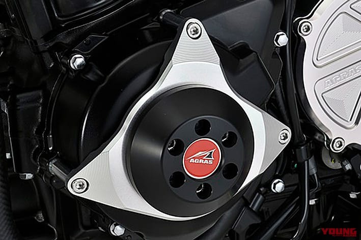 アグラス レーシングスライダージェネレーターA|Z900RSシリーズ用|Z900RSシリーズ・カスタムパーツカタログ〈プロテクションパーツ|ベビーフェイス/ストライカー etc.〉