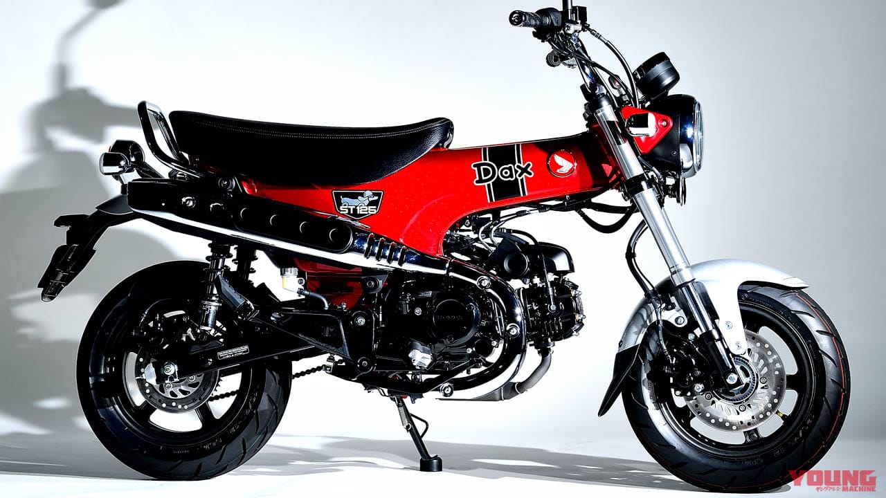 DAX125|ホンダ新生ダックス125・新旧徹底比較!【スタイリング編|新型は力強く骨太に】