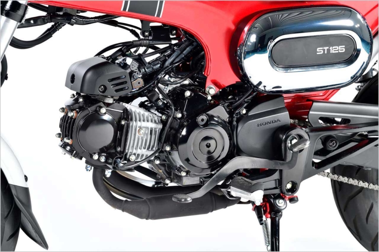 DAX125|エンジン|ホンダ新生ダックス125・新旧徹底比較!【ディテール編|最新技術で蘇った現代版】