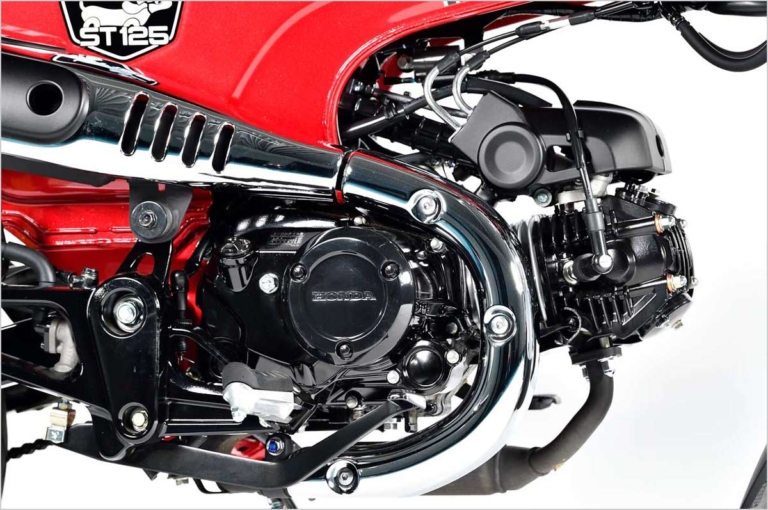 DAX125|エンジン|ホンダ新生ダックス125・新旧徹底比較!【ディテール編|最新技術で蘇った現代版】