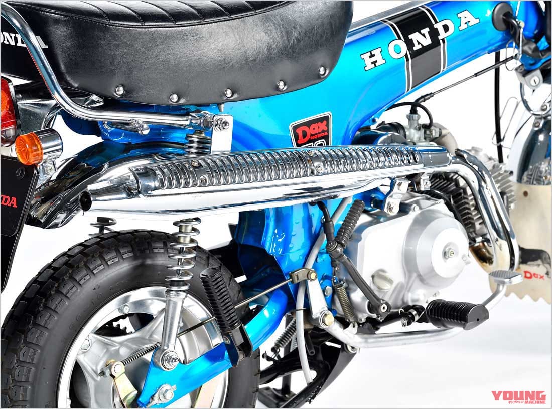 |ホンダ新生ダックス125・新旧徹底比較!【ディテール編|最新技術で蘇った現代版】