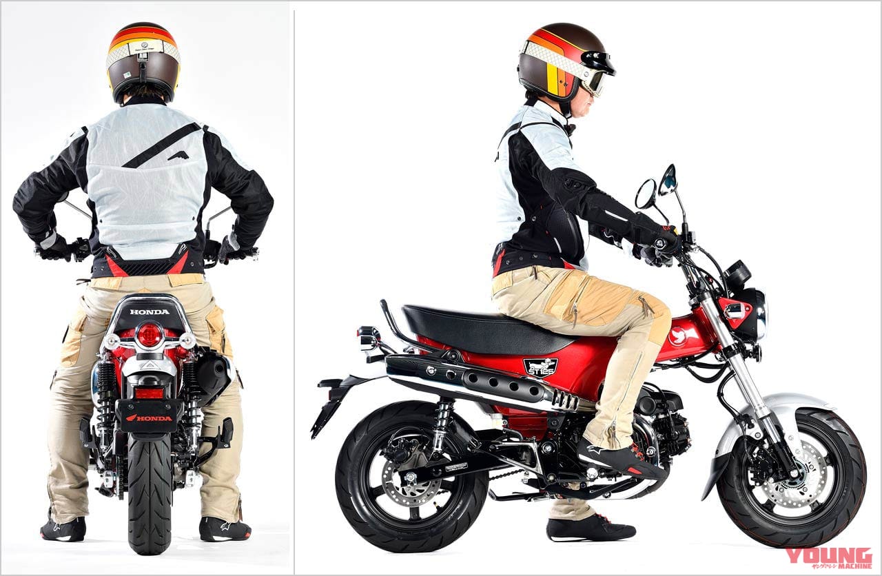 ダックス125|ライディングポジション|谷田貝洋暁|ホンダNEWダックス125 実車おさわりファーストインプレ【タンデムしやすい125ccファンモデル|動画でもおさわり】