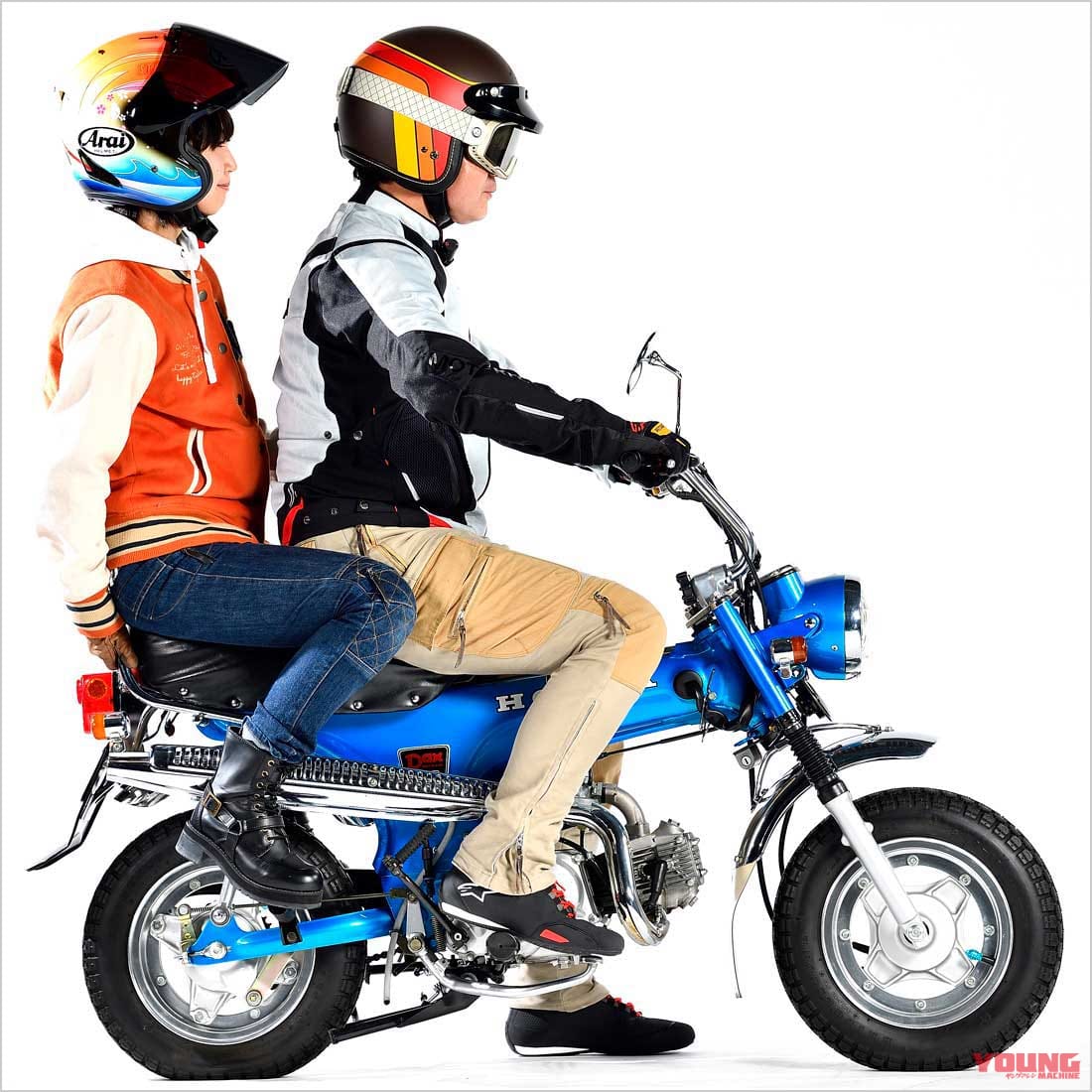 |ホンダNEWダックス125 実車おさわりファーストインプレ【タンデムしやすい125ccファンモデル|動画でもおさわり】