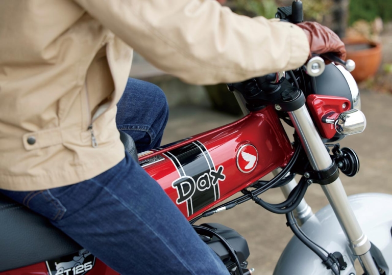 ホンダ ダックス125|フレーム|ホンダNEWダックス125開発者インタビュー【合い言葉は“ファミリー& レジャースニーカー”】