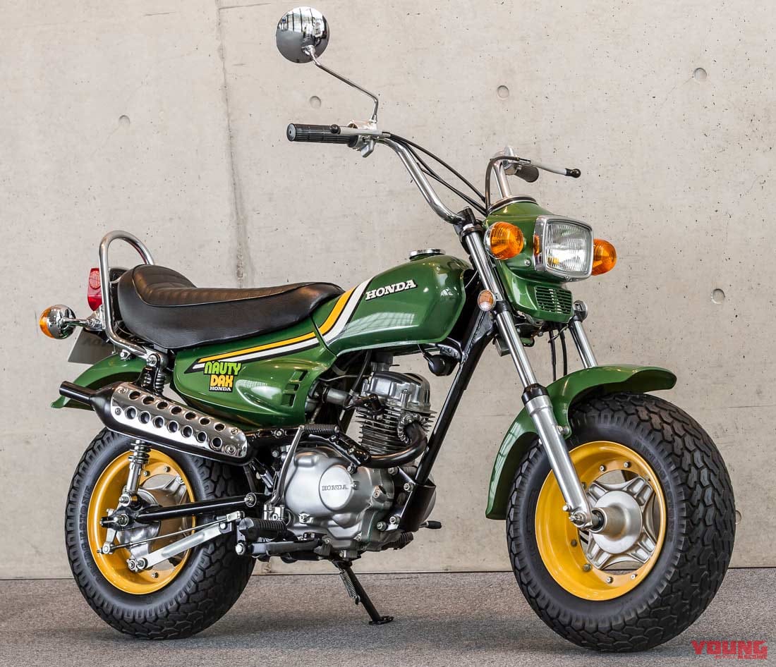’73 NAUTY DAX HONDA CY50|ホンダ ダックス半世紀の歴史をプレイバック!【初代’69ダックスホンダ→最新型’22ダックス125】