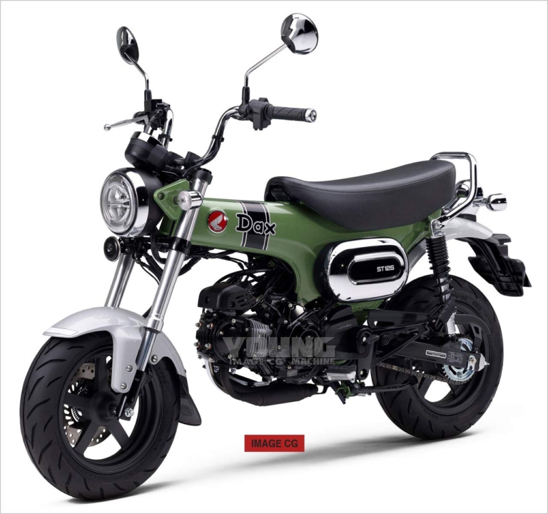 ホンダ ダックス125|イメージCG|〈YM未来予想〉ホンダNEWダックス ニューカラー妄想9連発! 次に来るのは伝統色か!? 新規色か?!