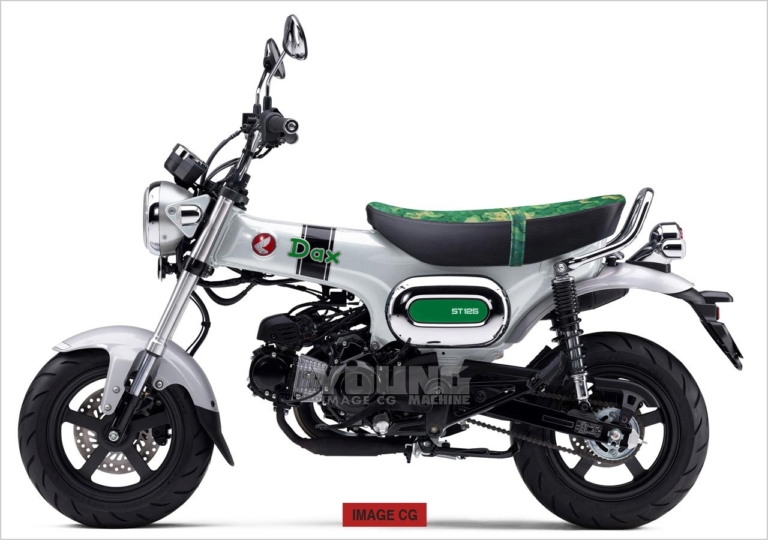 ホンダ ダックス125|イメージCG|〈YM未来予想〉ホンダNEWダックス ニューカラー妄想9連発! 次に来るのは伝統色か!? 新規色か?!