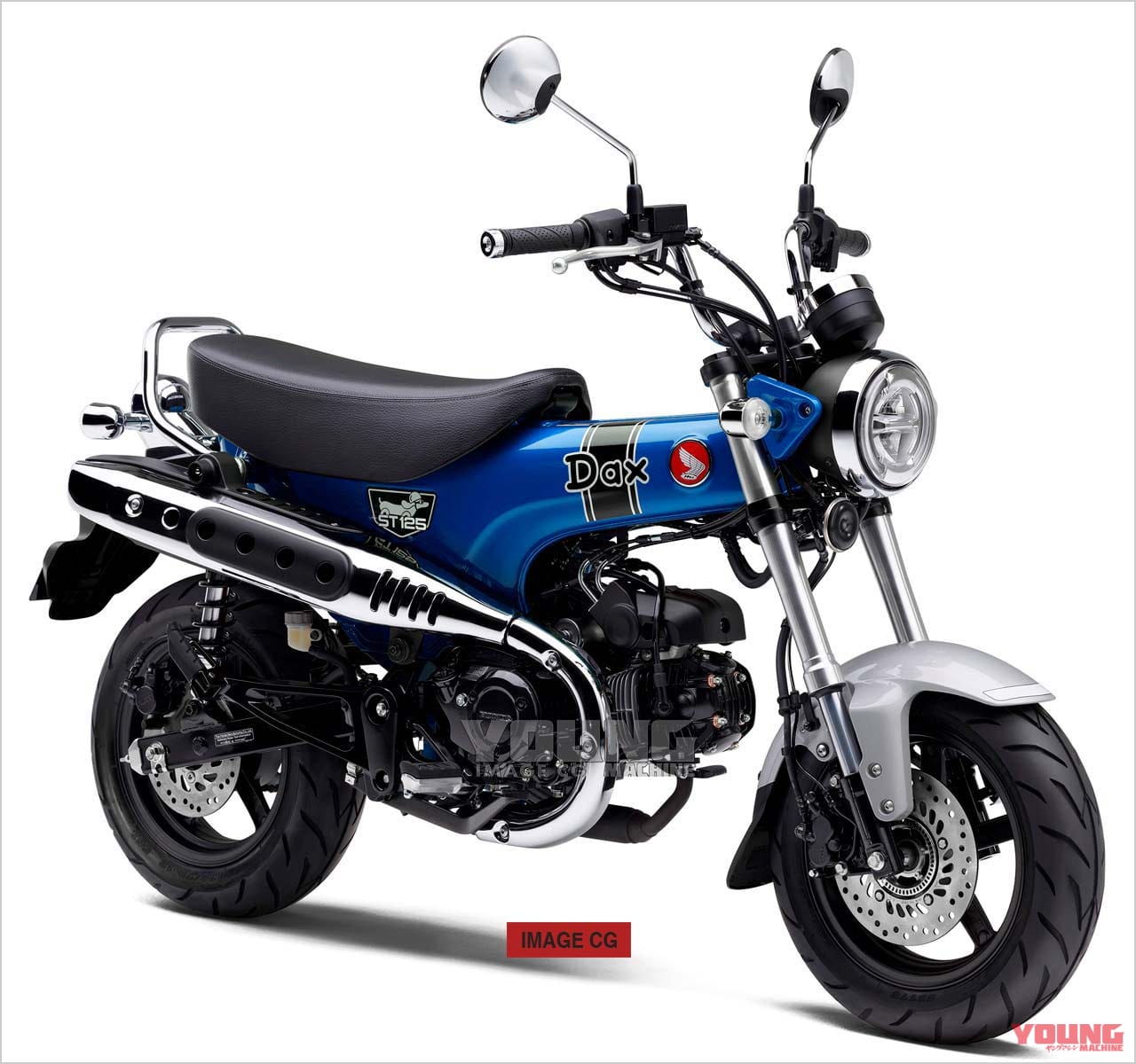 ホンダ ダックス125|イメージCG|〈YM未来予想〉ホンダNEWダックス ニューカラー妄想9連発! 次に来るのは伝統色か!? 新規色か?!