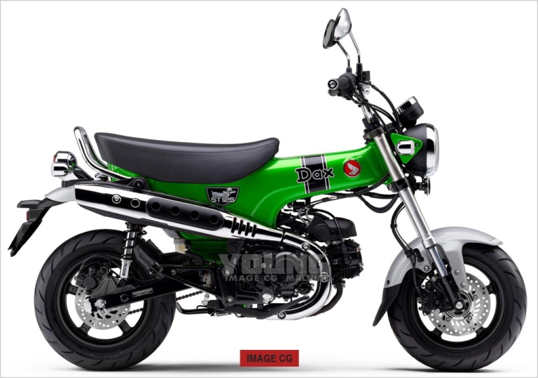 ホンダ ダックス125|イメージCG|〈YM未来予想〉ホンダNEWダックス ニューカラー妄想9連発! 次に来るのは伝統色か!? 新規色か?!