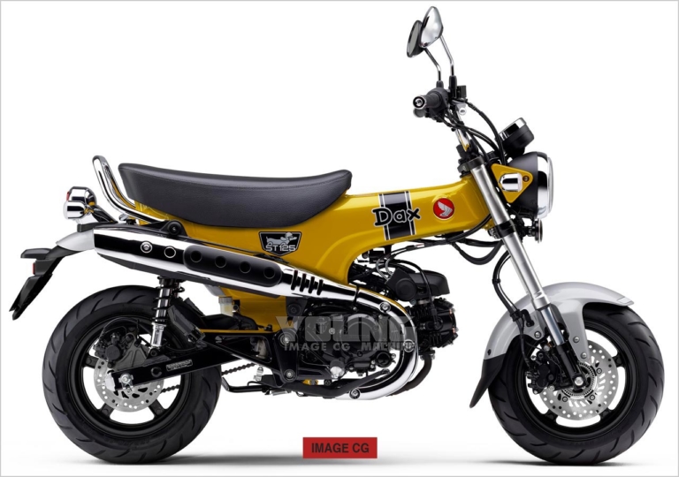 ホンダ ダックス125|イメージCG|〈YM未来予想〉ホンダNEWダックス ニューカラー妄想9連発! 次に来るのは伝統色か!? 新規色か?!