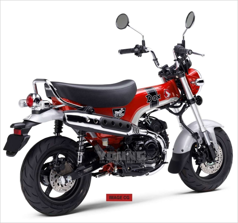 ホンダ ダックス125|イメージCG|〈YM未来予想〉ホンダNEWダックス ニューカラー妄想9連発! 次に来るのは伝統色か!? 新規色か?!