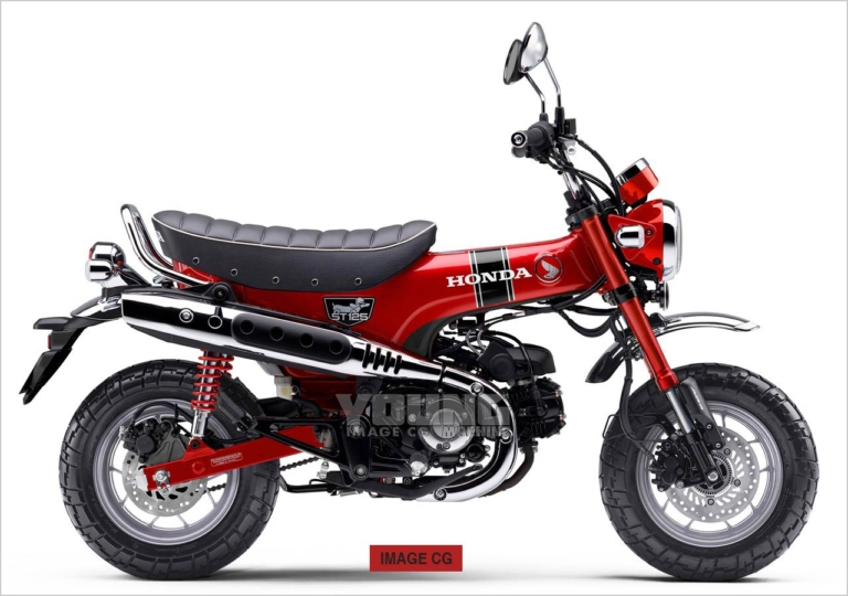 ホンダ ダックス125|イメージCG|〈YM未来予想〉やっぱり欲しい5速MTダックス! モンキーと合体で犬猿マッシュアップカスタムなるか?