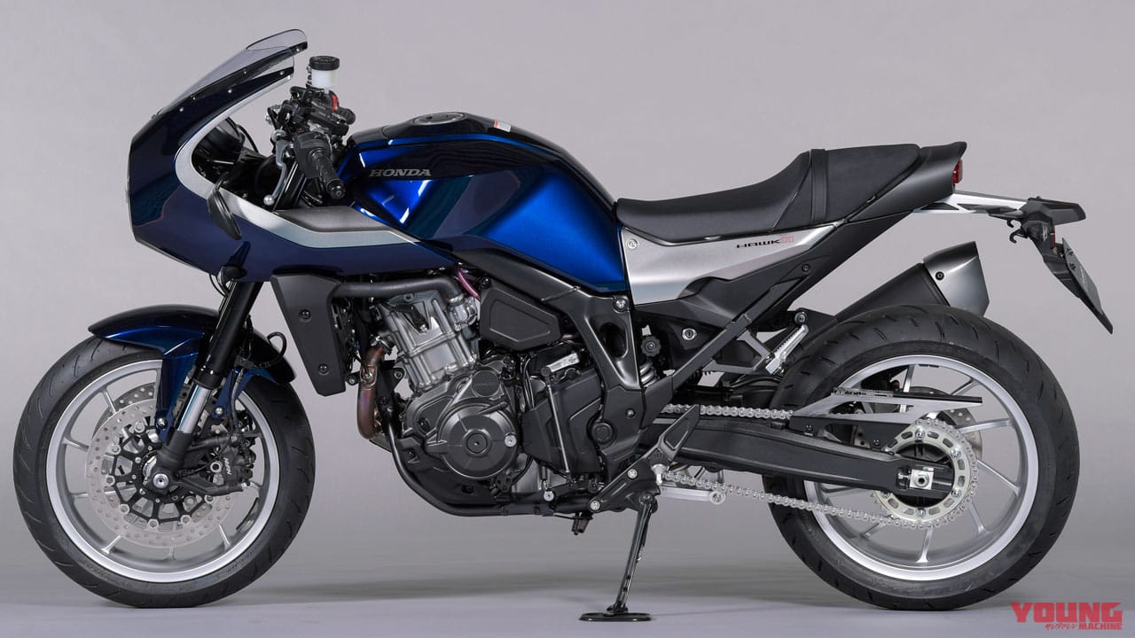 ホンダ ホーク11|スタイリング|ホンダ新作カフェ詳報! ホーク11ディテール解説【こだわりFRP製カウル&快適ライポジ】