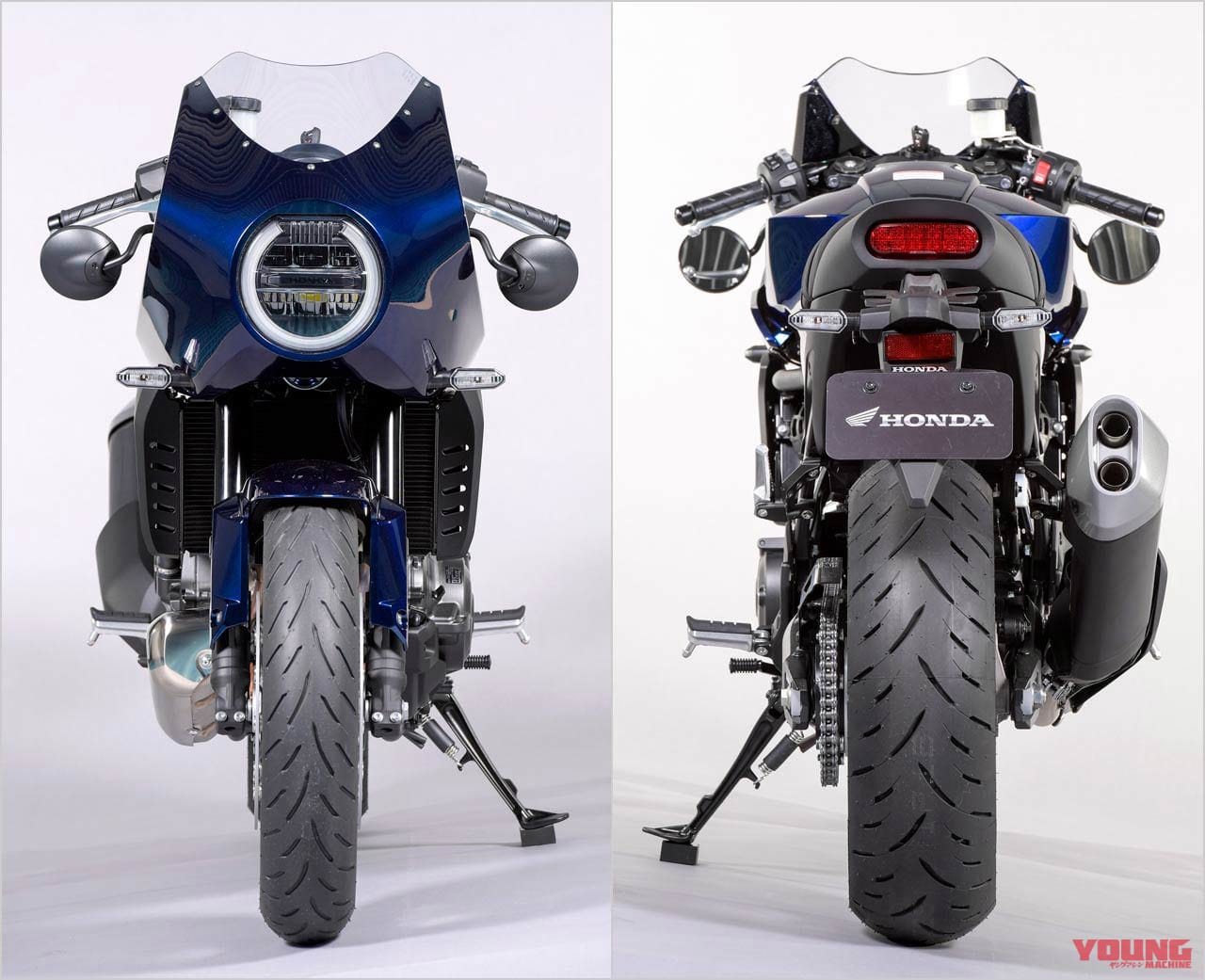 ホンダ ホーク11|スタイリング|ホンダ新作カフェ詳報! ホーク11ディテール解説【こだわりFRP製カウル&快適ライポジ】