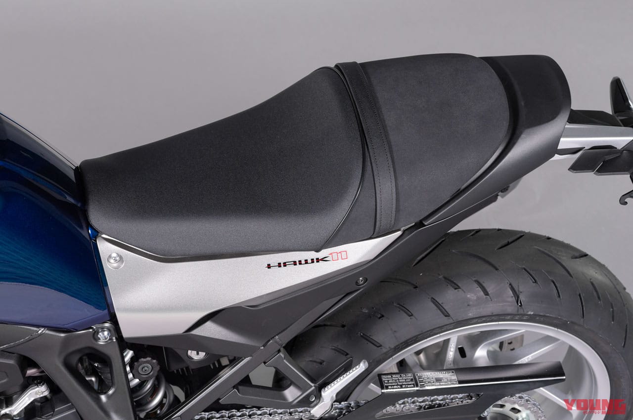 |ホンダ新作カフェ詳報! ホーク11ディテール解説【こだわりFRP製カウル&快適ライポジ】