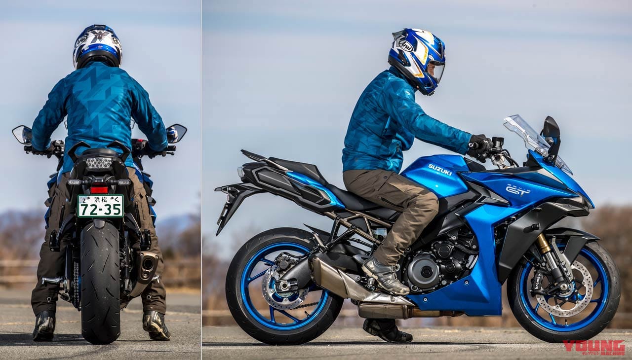 SUZUKI GSX-S1000GT|ライディングポジション|軽い速い快適! 3拍子揃ったGSX-Rツアラーだ! 【スズキGSX-S1000GT】丸山浩の試乗インプレッション