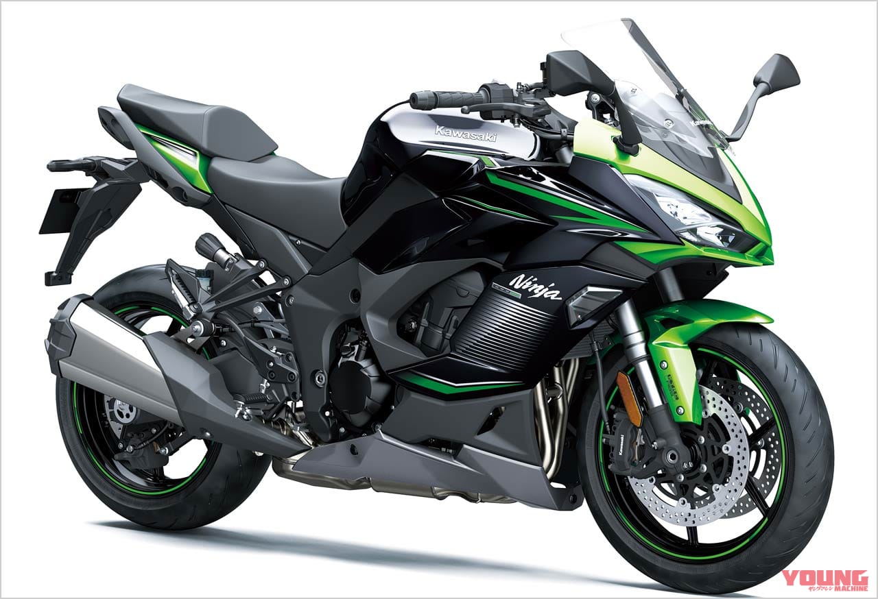 Ninja1000SX|国内4メーカーの採用車種と機能を一挙紹介!【スマホと “つながる”バイク最新事情】