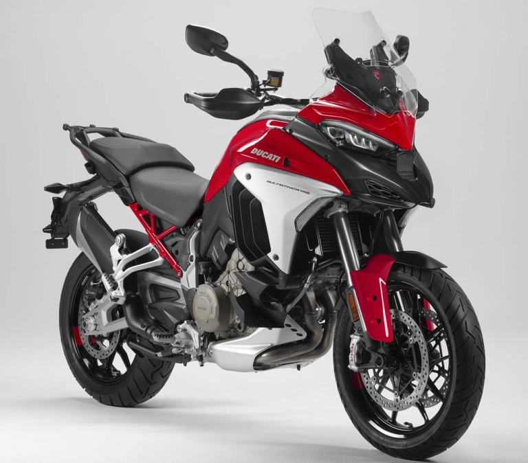 MULTISTRADA V4 series|海外メーカーの搭載車種と機能を一挙紹介:前編【スマホと “つながる”バイク最新事情】