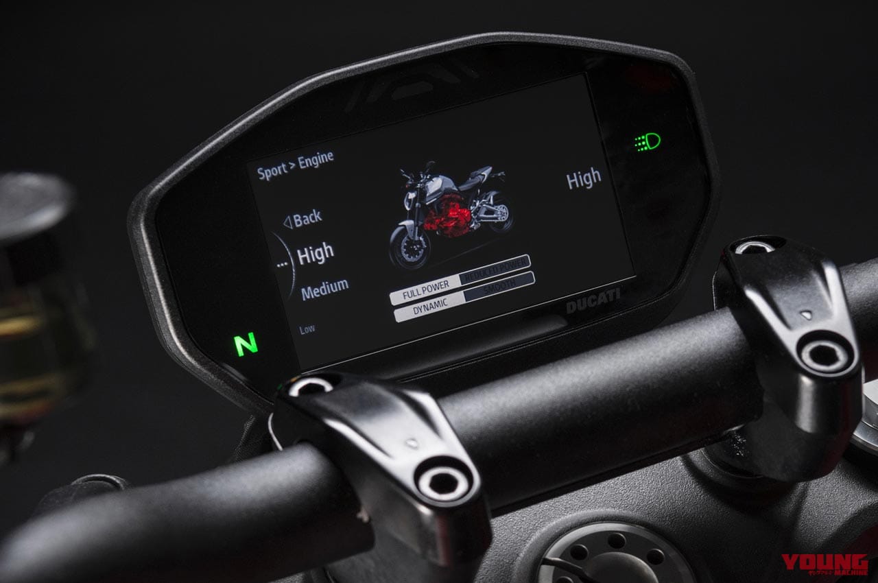 DUCATI シンプル版連動機能 イメージ|海外メーカーの搭載車種と機能を一挙紹介:前編【スマホと “つながる”バイク最新事情】