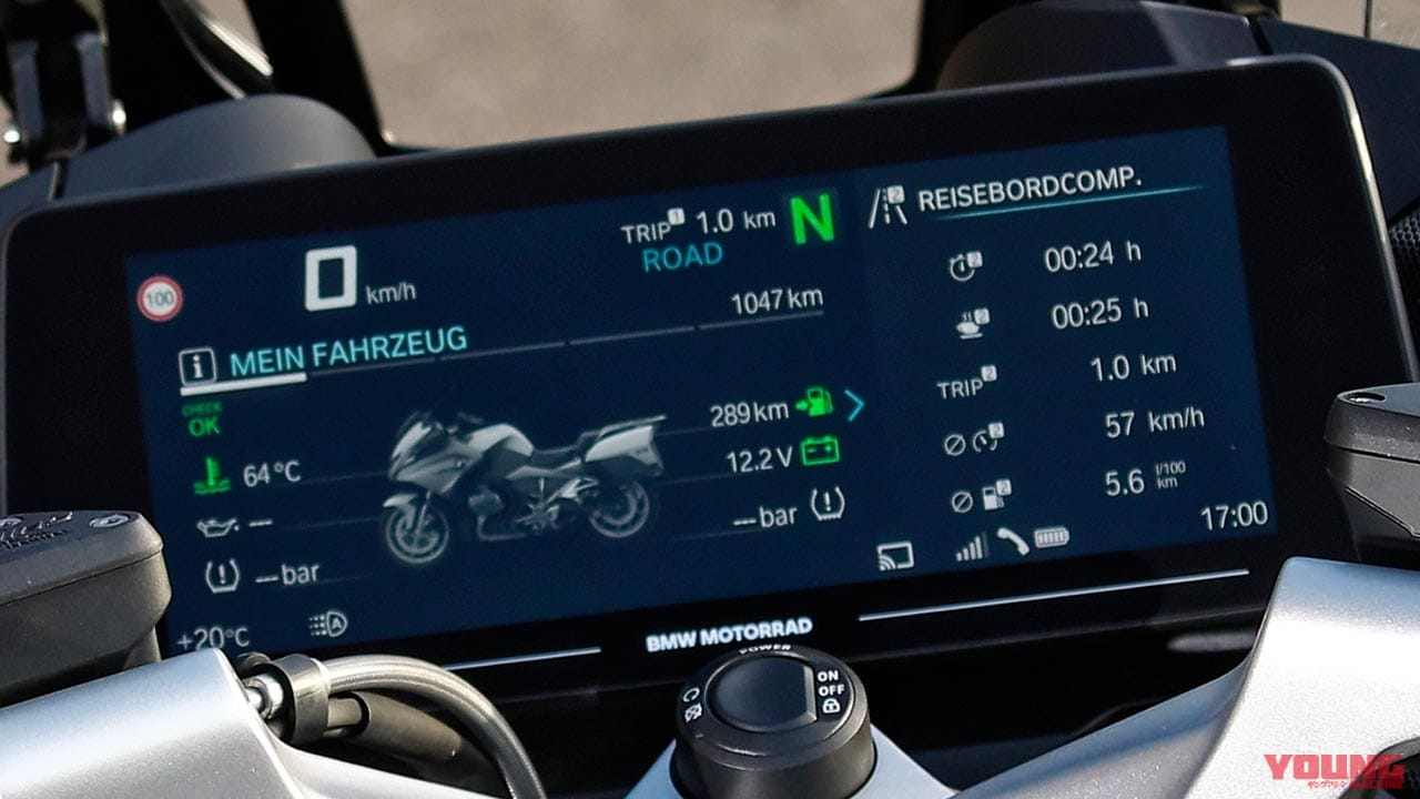 R1250RT メーター|海外メーカーの搭載車種と機能を一挙紹介:前編【スマホと “つながる”バイク最新事情】