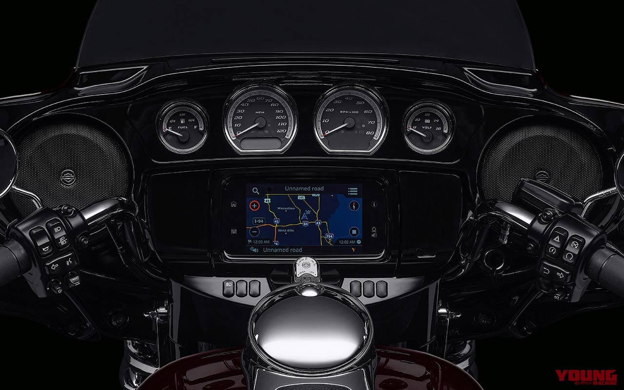 ULTRA LIMITED マップ画面|海外メーカーの搭載車種と機能を一挙紹介:後編【スマホと “つながる”バイク最新事情】