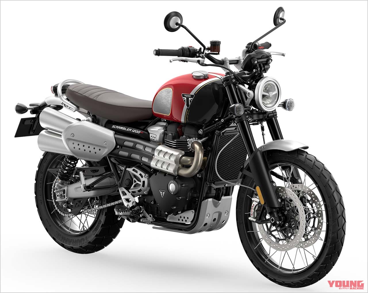SCRAMBLER1200 series|海外メーカーの搭載車種と機能を一挙紹介:後編【スマホと “つながる”バイク最新事情】