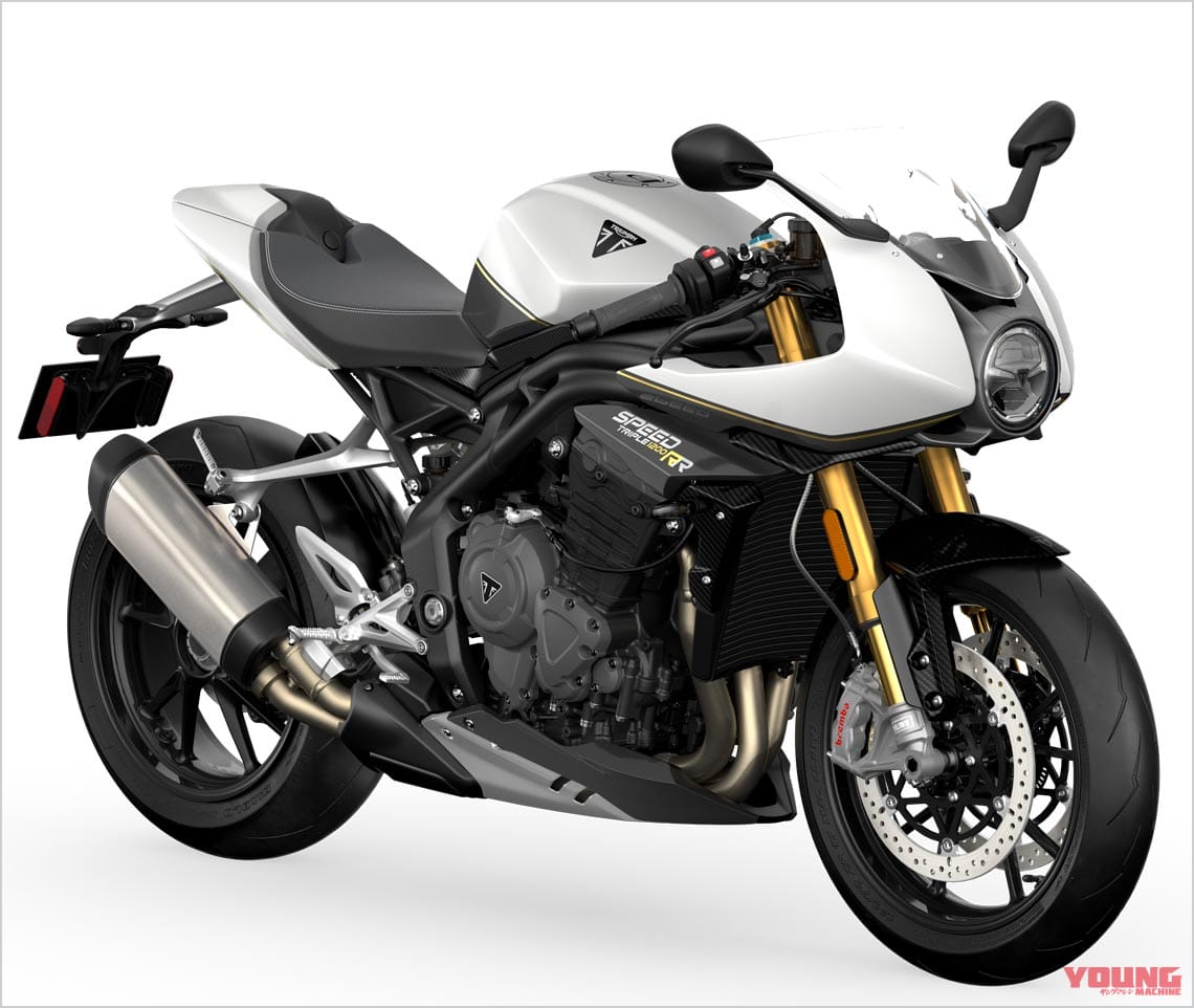 SPEED TRIPLE 1200RR|海外メーカーの搭載車種と機能を一挙紹介:後編【スマホと “つながる”バイク最新事情】