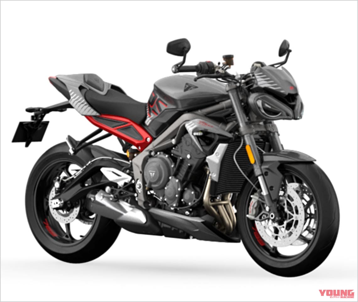 STREET TRIPLE RS|海外メーカーの搭載車種と機能を一挙紹介:後編【スマホと “つながる”バイク最新事情】