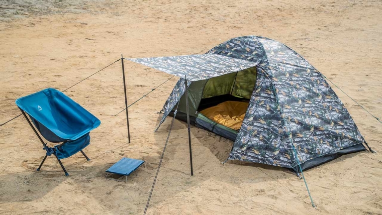 ワークマン|フィールドコア ベーシック ドームテント|ワークマンなら1万円でキャンプが始められる! おすすめキャンプ用品5点セット #1【圧倒的コスパのベーシックアイテム】