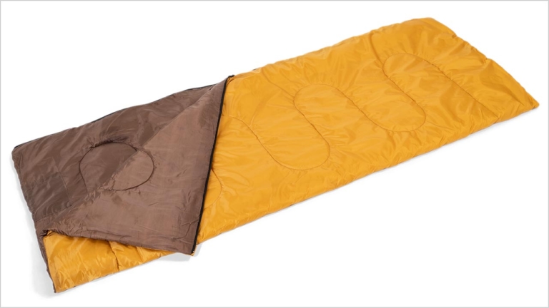 ワークマン|フィールドコア ベーシックスリーピングバッグ|ワークマンなら1万円でキャンプが始められる! おすすめキャンプ用品5点セット #1【圧倒的コスパのベーシックアイテム】